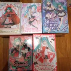 初音ミク·プライズフィギュア·9体セット 新品未開封 中古】【未開封】【セット】初音ミクAMPシリーズフィギュア 6体