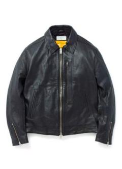 Vintage Zip Single Riders Jacket/ブラック