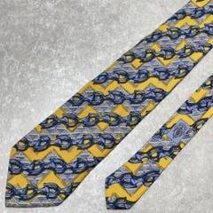 【未使用に近い✨】グッチ ネクタイ イエロー GG柄 ジャガード 高級シルク 2025年最新】GUCCI カラー：イエロー系 ネクタイの人気アイテム