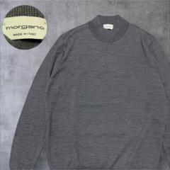 美品★MORGANOポロニットMジョンスメドレーザノーネクルチアーニbeamsf JOHN SMEDLEY ジョンスメドレー ニット 長袖ポロシャツ/KNOLL