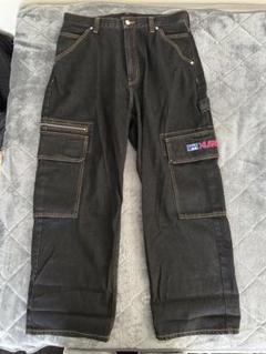 XLARGE ワイドデニム ブラック