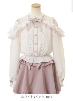 専用　リズリサ　オープンショルダーフリルブラウス　フロントカシュークールスカート オープンショルダーフリルブラウス ｜ LIZ LISA（リズリサ）公式