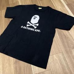 【希少XLサイズ】A BATHING APE スカルデザイン Tシャツ ブラック