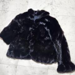 希少デザイン✨リアルミンク ファーコート クロップド フリル ショート丈