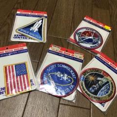 当時物 NASA アポロ ビンテージ ロゴ 刺繍 80s ワッペン No.4