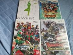 任天堂/Wii /仮面ライダー/大怪獣バトル ウルトラ等 ソフト 4点セット