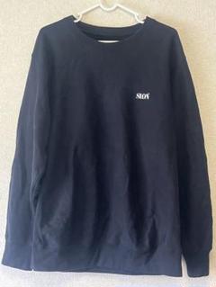 Slon スロン　黒 スウェット