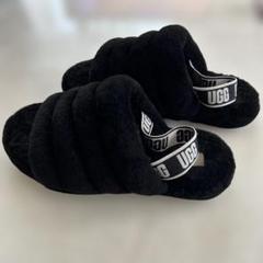 UGG W SCALLOPED MOC ブラック モカシン　黒 24 新品未使用 UGG W SCALLOPED MOC ブラック モカシン 黒 24 新品未使用 楽天