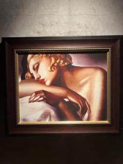 美品　Tamara de Lempicka【眠る人】
