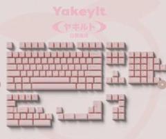 TUT Yakeylt Peach PBT キーキャップセット新品 - メルカリ