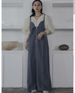 Ameri アメリ SIDE MARBELT LADY LIKE DRESS