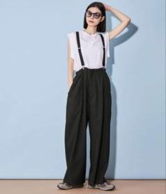 CITEN サスペンダー ワイドスラックス　サイズS