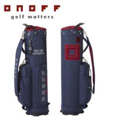 新品 ONOFF オノフ 軽量キャディバッグ OB1225 アッシュグレー 7型 ONOFF オノフ グローブライド 7型 キャディバッグ OB1225