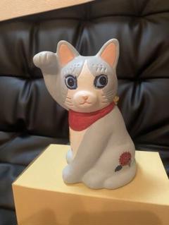 新品 Afternoon Tea ナタリー・レテ 招きねこ 瀬戸焼 置物 新品 Afternoon Tea ナタリー・レテ 招きねこ 瀬戸焼 置物