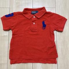 Polo by Ralph Lauren 赤 ポロシャツ 12M 80センチ