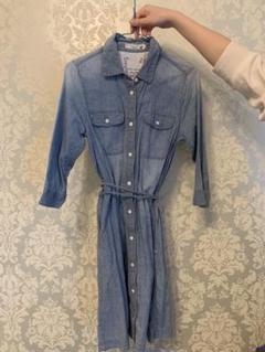 デニムワンピース シャツワンピース