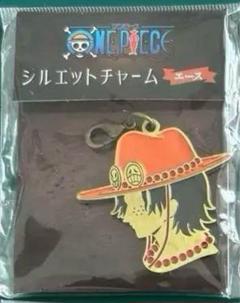 『ONE PIECE』ワンピース　シルエットチャーム　エース
