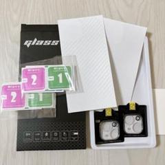 お得セット！iPhone15 背面フィルム 2枚 カメラフィルム 2枚 9H
