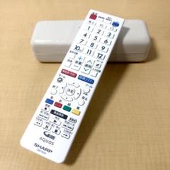 [ジャンク品] シャープ テレビビデオ用リモコン GB278SW 電池蓋なしのサムネイル