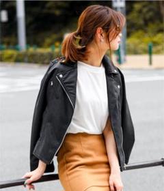 ライダースジャケット Fashion Letter