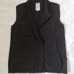 美品✨エルメス マルジェラ期 カシミヤ100%ノースリーブニット 黒 LA 激レア!!美品】HERMES エルメス マルジェラ期 カシミヤ100