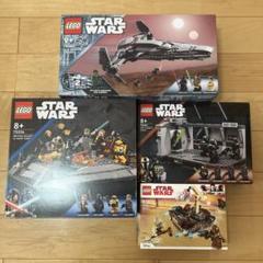 LEGO スターウォーズ 4点まとめ売り ミニフィグ無し・ジオラマのみ レゴ