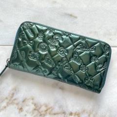 5055 CHANEL シャネル アイコンライン パテント ラウンド長財布 5055 CHANEL シャネル アイコンライン パテント ラウンド長財布