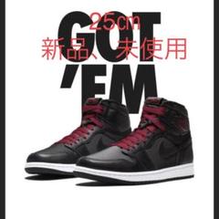 NIKE AIR JORDAN 1 /Gym Red black satin