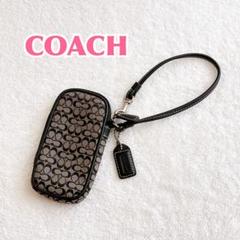 COACH コーチ ポーチ シガレットケース ミニシグネチャー 小物入れ COACH コーチ ミニポーチ シガレットケース - メルカリ