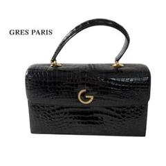 【定価30万越】gres グレ クロコダイルハンドバッグ 2025年最新】gres クロコダイルの人気アイテム - メルカリ