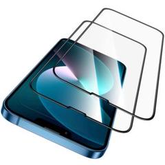10-38 ESR iPhone 13/proフィルム ガイド枠付き2枚