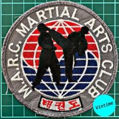 V671【Vintage Wappen】武道 MARTIAL ARTS ワッペン
