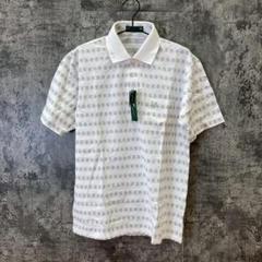 新品✨LYLE&SCOTT✨ライル&スコット♡ポロシャツ♡ひし形柄♡グレー(L)