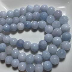 [7533] アクアマリン 10mm 1連