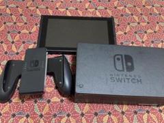 Nintendo Switch 本体、ドッグ、ジョイコングリップのみ 旧型