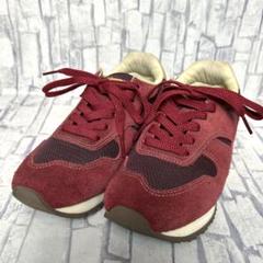 美品✨アサヒ メディカルウォーク スニーカー スウェード 22cm ワイン