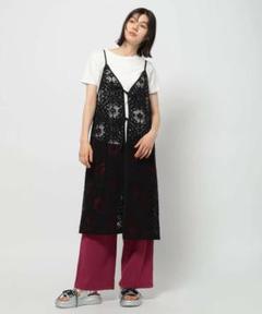 ニコアンド　2WAYクラフト風キャミワンピース women's new arrival】 ウィメンズからこの夏大活躍間違いなしの