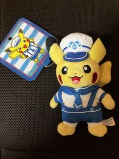 ピカチュウぬいぐるみ マスコット タグ付き ポケモンセンター