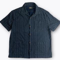 RRL ダブルアールエル インディゴリネン混 デニムカバーオール US：Mサイズ RRL ダブルアールエル インディゴリネン混 デニムカバーオール