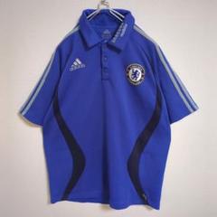 激レア　チェルシー　ポロシャツ（adidas／CHELSEA） Ｌサイズ 2025年最新】チェルシー ポロシャツの人気アイテム - メルカリ