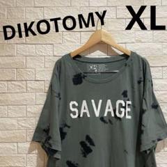 DIKOTOMY SAVAGE メンズ半袖　Tシャツ 海外古着　サイズXL