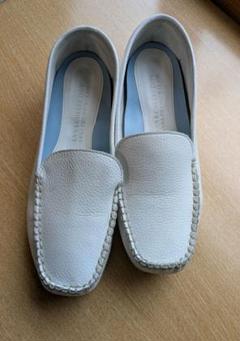 柔らかモカシン 白 3EEE 24.5　ANNA COLLCTIONのサムネイル
