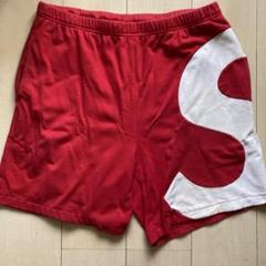 希少特価！Supreme シュプリーム Sロゴ スウェットショーツ 赤 Sサイズ 希少】Supreme（シュプリーム） Sロゴショートパンツ Mサイズ