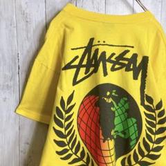 【入手困難】オールドステューシー STUSSY イエロー Tシャツ #2612