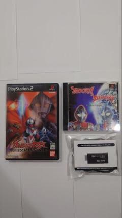 PS2·PS1ソフトウルトラマンネクサスとティガ＆ダイナとPS2コンバーター