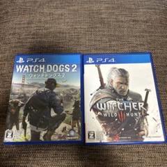 PS4 ウォッチドッグス2 ウィッチャー3