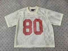 STUSSY TEAM JERSEY 80 チームジャージ メッシュTシャツ - メルカリ