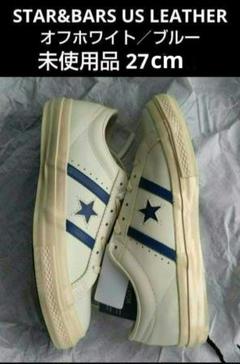 靴 CONVERSE TIMELINE STAR&BARS VTG LEATHER CONVERSE STAR&BARS 50th ANNIV. “STAR&BARS VTG LEATHER” by