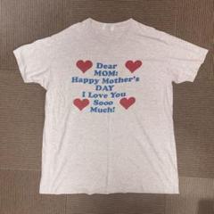 USA製 古着 tシャツ ハート オーバーサイズ シングルステッチ グレー