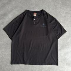 希少　ヴィンテージRRL　90s　三つ星　ヘンリーネック　長袖Tシャツ　Sサイズ Ralph Lauren - 90s ラルフローレン ヘンリーネック 長袖 T